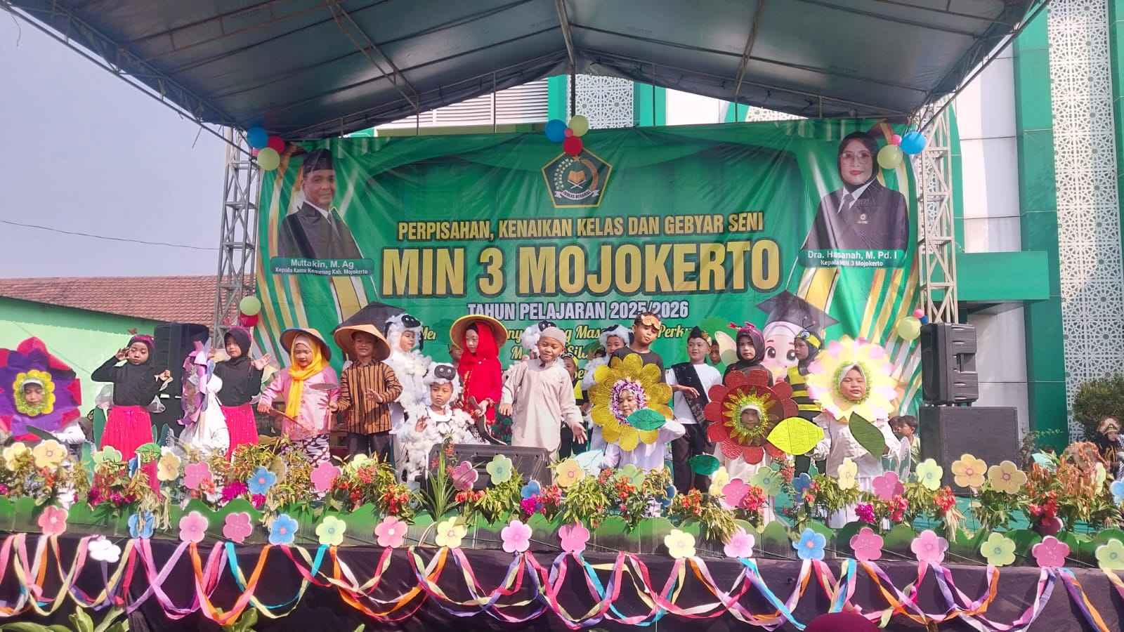 Semarak Pentas seni dan Kreativitas Siswa MIN 3